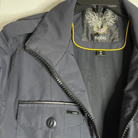 Nobis Admiral Shirt Jacket (NAVY BLUE)- EUC - Picture 5 of 8